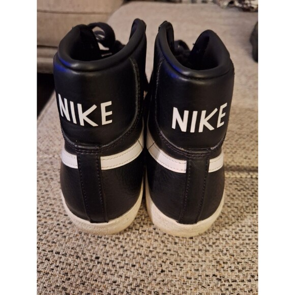Nike Blazer Mid 77 Men's Size 10 US BQ6806-100 Black/White Athletic Shoes - Picture 4 of 8